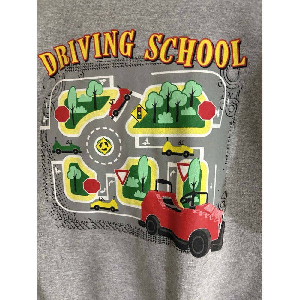 Rare LEGOland Zip Up Hoodie Pockets Youth Large Unisex Driving School Jacket - Picture 7 of 9